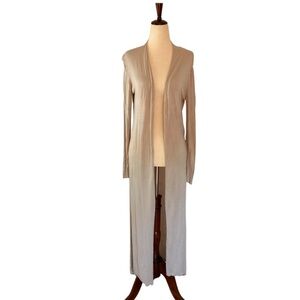 Philosophy Cream Long Cardigan Sweater Womens Large